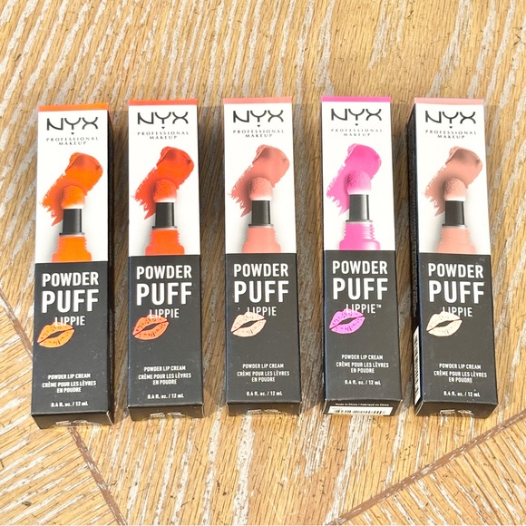 NYX Other - 5 for $29 NYX Powder Puff Lippie 5pc Bundle Lip Cream Set NEW